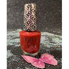 OPI A KISS ON THE CHÌC HRL36 INFINITE SHINE HELLO KITTY 2019 HOLIDAY COLLECTION