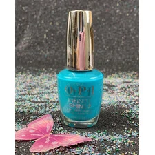 OPI DANCE PARTY 'TEAL DAWN ISLN74 INFINITE SHINE NEON COLLECTION