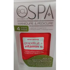 BCL SPA MANICURE & PEDICURE 4 STEPS GRAPEFRUIT + VITAMIN C