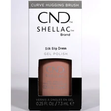 CND SHELLAC - SILK SLIP DRESS UV GEL NAIL POLISH