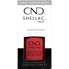 CND SHELLAC TERRACOTTA DREAMS - UV GEL NAIL POLISH