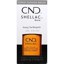 CND SHELLAC AMONG THE MARIGOLDS - UV GEL NAIL POLISH