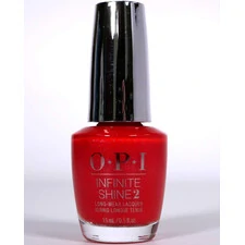 OPI INFINITE SHINE - LEFT YOUR TEXTS ON RED #ISLS010