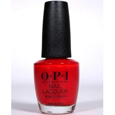 OPI NAIL LACQUER - LEFT YOUR TEXTS ON RED #NLS010