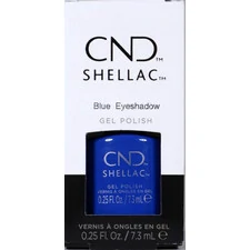 CND SHELLAC BLUE EYESHADOW 91406 GEL COLOR COAT NEW WAVE COLLECTION