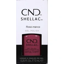 CND SHELLAC ROSE-MANCE GEL POLISH