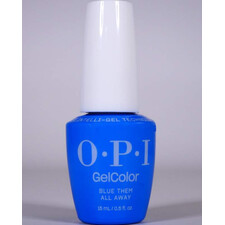 OPI GELCOLOR INTELLI-GEL BLUE THEM ALL AWAY #GCS058