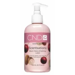 BLACK CHERRY & NUTMEG HAND & BODY LOTION BY CND SCENTSATIONS 245 ML ( 8.3 FL OZ )