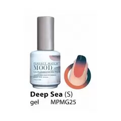 LECHAT DEEP SEA SHIMMER PERFECT MATCH MOOD COLOR CHANGING GEL POLISH MPMG25