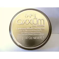 OPI AXXIUM LUMINOUS WHITE OVERLAY GEL 13.5G-.47 OZ