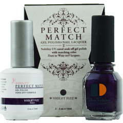 LECHAT PERFECT MATCH GEL POLISH & NAIL LACQUER VIOLET FIZZ 2-.5OZ/15ML - PMS31