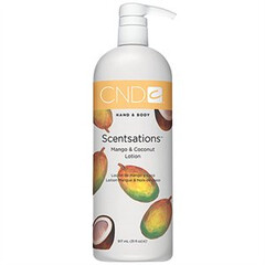 CND SCENTSATIONS MANGO & COCONUT HAND & BODY LOTION 917 ML 31 FL OZ