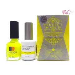 LECHAT PERFECT MATCH GEL POLISH & NAIL LACQUER HAPPY HOUR 2-.5OZ/15ML