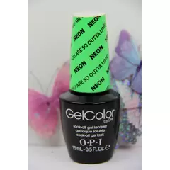 GEL COLOR BY OPI YOU ARE SO OUTTA LIME!