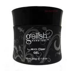 GELISH HARD GEL - LED CLEAR NAIL GEL - 50ML - 1.6 OZ