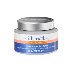 IBD LED/UV HARD GEL BUILDER PINK V 2OZ-56G