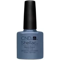 CND SHELLAC DENIM PATCH GEL COLOR COAT 7.3 ML / 0.25 FL. OZ