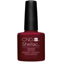 CND SHELLAC OXBLOOD GEL COLOR COAT 7.3 ML / 0.25 FL. OZ