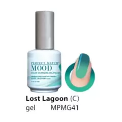 LECHAT PERFECT MATCH MOOD COLOR CHANGING GEL POLISH - LOST LAGOON MPMG41