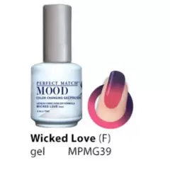 LECHAT PERFECT MATCH MOOD COLOR CHANGING GEL POLISH - WICKED LOVE MPMG39