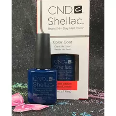 BIG - CND SHELLAC PEACOCK PLUME 91753 GEL COLOR COAT 15 ML / 0.5 FL. OZ