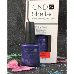 BIG - CND SHELLAC PURPLE PURPLE 91752 GEL COLOR COAT 15 ML / 0.5 FL. OZ