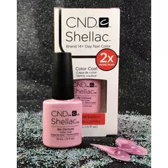 BIG - CND SHELLAC BE DEMURE 92206 GEL COLOR COAT