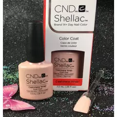 CND SHELLAC CASHMERE WRAP 91685 GEL COLOR GLACIAL ILLUSION COLLECTION 7.3 ML - 0.25 OZ