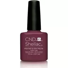 CND SHELLAC MARRIED TO THE MAUVE 91760 GEL COLOR COAT 7.3 ML / 0.25 FL. OZ