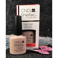 CND SHELLAC UNMASKED 150 COLOR COAT GEL NAIL POLISH NUDE 2018 COLLECTION 7.3 ML 0.25 FL OZ