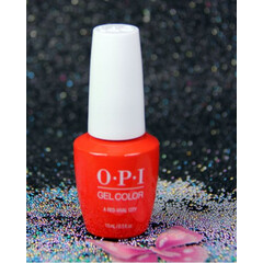 OPI A RED-VIVAL CITY GCL22 GEL COLOR - LISBON COLLECTION