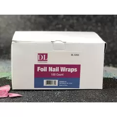 WRAPS FOIL NAILS DL PROFESSIONAL 100PCS