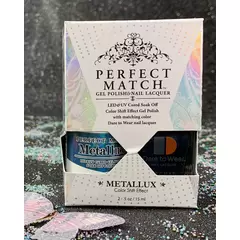 LECHAT SIREN SONG METALLUX MLMS12 PERFECT MATCH GEL POLISH & NAIL LACQUER
