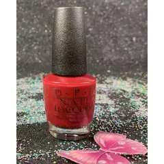 OPI NAIL LACQUER CHICK FLICK CHERRY NLH02