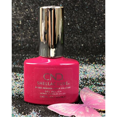 CND SHELLAC PINK LEGGINGS #237 LUXE GEL POLISH 92289