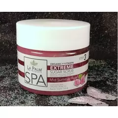 LA PALM SPA PRODUCTS - SUGAR SCRUB - MID SUMMER ROSE 12OZ-340G