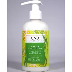CITRUS & GREEN TEA HAND & BODY LOTION BY CND SCENTSATIONS