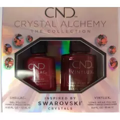 CND SHELLAC & CND VINYLUX CRYSTAL ALCHEMY COLLECTION DUO - REBELLIOUS RUBY