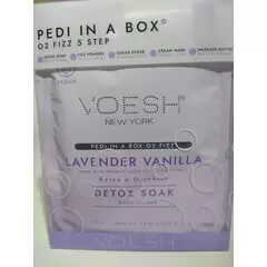 VOESH LAVENDER VANILLA 5 STEP PEDI IN A BOX