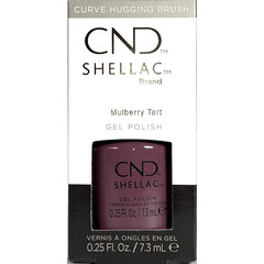 CND SHELLAC MULBERRY TART - UV GEL NAIL POLISH