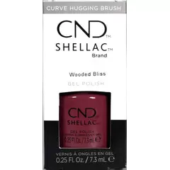 CND SHELLAC - WOODED BLISS UV GEL NAIL POLISH