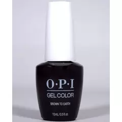 OPI GELCOLOR BROWN TO EARTH #GCF004