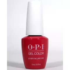 OPI GELCOLOR GO WITH THE LAVA FLOW GCH69