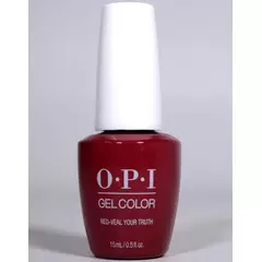 OPI GELCOLOR RED-VEAL YOUR TRUTH #GCF007