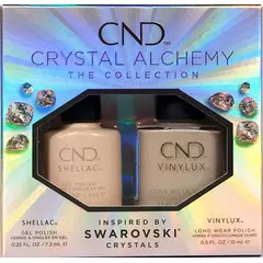 CND SHELLAC & CND VINYLUX CRYSTAL ALCHEMY COLLECTION DUO - LOVELY QUARTZ