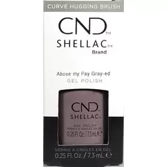 CND SHELLAC ABOVE MY PAY GRAY-ED