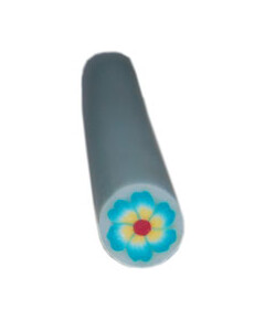 FIMO ART STICK - YELLOW & RED FLOWER
