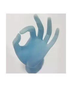 DECORATIVE HAND - BLUE JEWELRY HOLDER