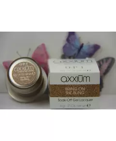 AXXIUM OPI SOAK-OFF GEL LACQUER BRING ON THE BLING 6G/ 0.21 OZ