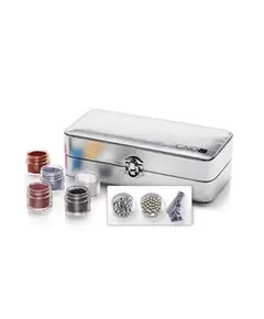 CND FORBIDDEN COLLECTION - ADDITIVES PIGMENTS & EFFECTS NAIL ART KIT - SILVER BAG!